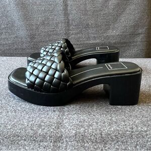 Dolce Vita Black Mule Slides